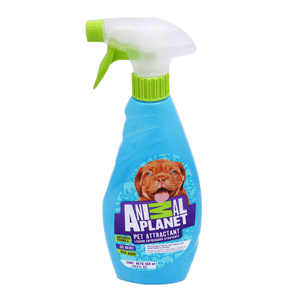 Líquido Entrenador Atrayente Pet Attractant 550 ml Shampoo de Avena y Miel 610 ml