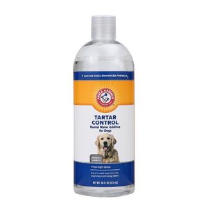 Arm & Hammer Aditivo Dental para Agua Control de Sarro para Perros 473 ml Arm & Hammer Juguete para Perros Sabor Mantequilla de Maní