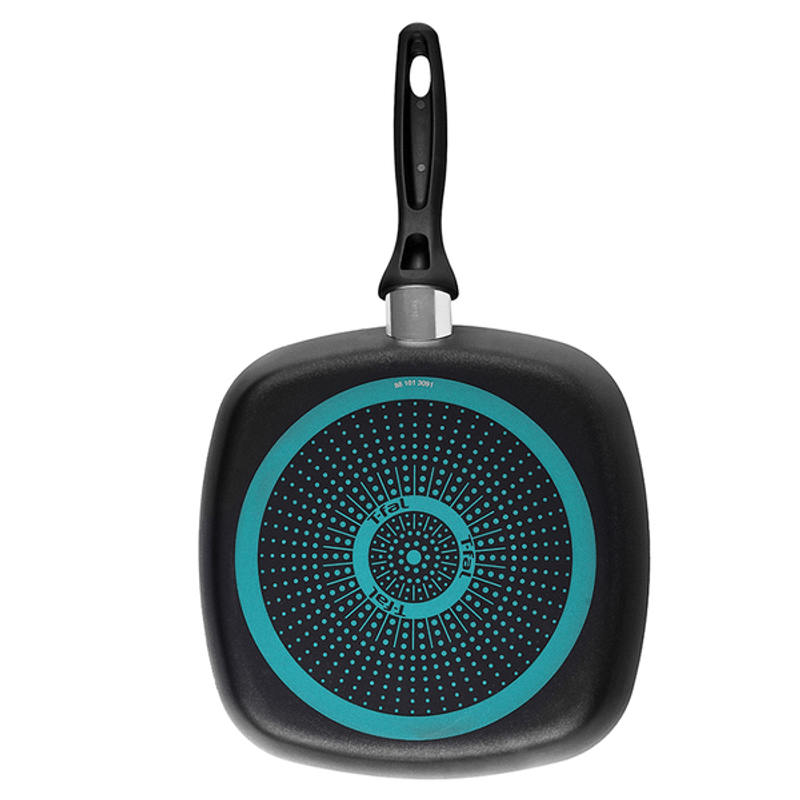 4BIG.fun Sartén De Hierro Fundido Para Freír 26 Cm 50 Mm De Alto - Sartén Con Mango De Madera - Sartén Apta Para Barbacoa De Gas, Horno, Fogones Y Todo Tipo De