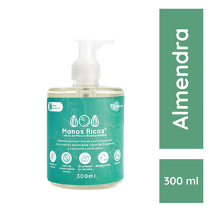 Jabon Liquido Para Manos Almendras 300 Ml