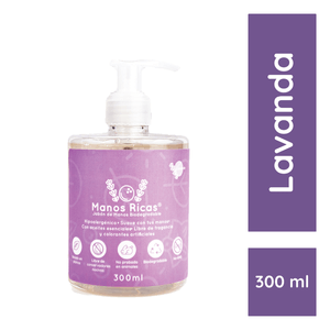 Jabon Liquido Para Manos Lavanda 300 Ml