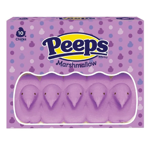 Peeps 10 Lavender Chicks Peeps 10 Lavender Chick 85 Gr