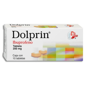 Dolprin 200 Mg 10 Grageas Ibuprofeno Gen 10 Pz