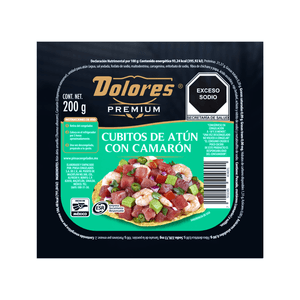 Cubitos de Atun con Camaron 200 Gr