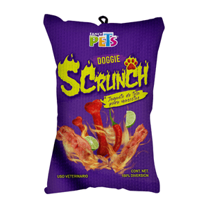 Juguete de Tela Doggie Scrunch Queso