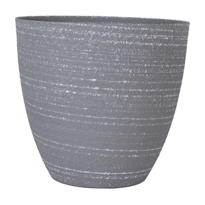 Maceta Atlanta Gris 23 X 21 Cm 1 Pz