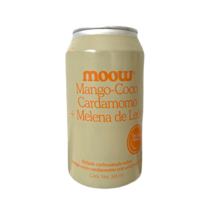 MOOW mango - coco - cardamomo + Melena de León 355 ml