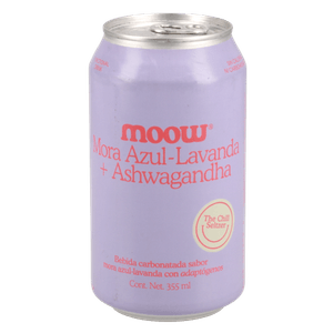 MOOW mora azul - lavanda + ashwagandha 355 ml