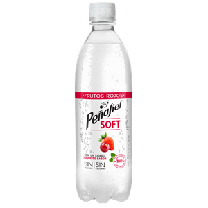 Agua Mineral Peñafiel con Sabor Soft Frutos Rojos 400 ml