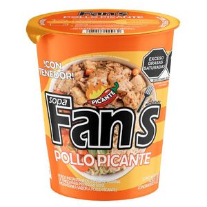 Sopa Instantanea Sopa Instantanea Fans Sabor Pol 85 Gr