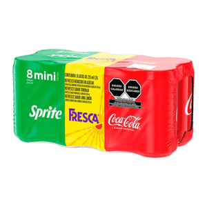 Refresco 8pack Lata 235ml Sabores 1 Pz