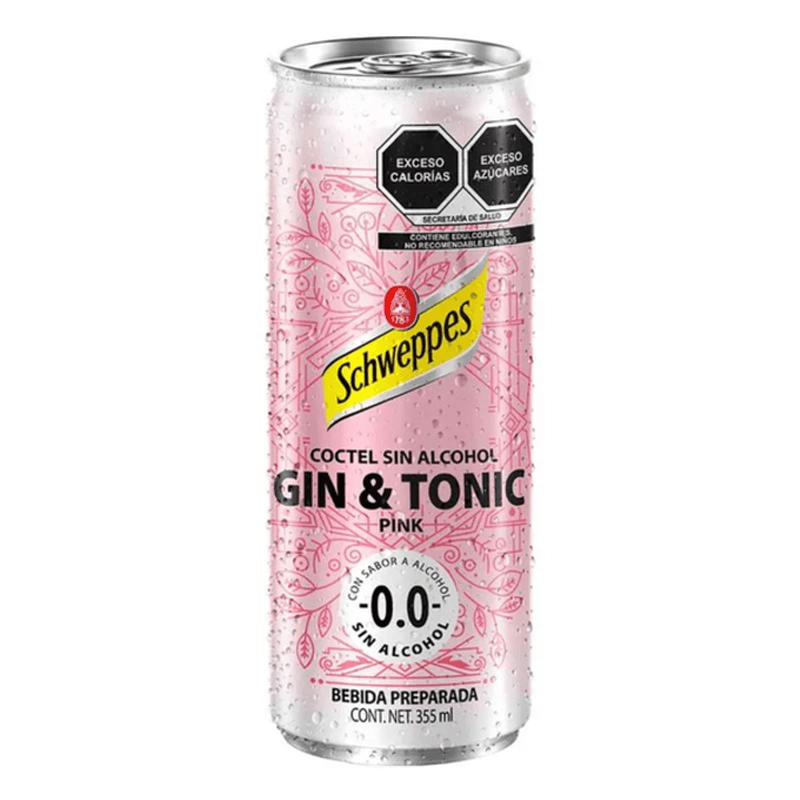 Schweppes Bebida Preparada Gin Tonic 355 Ml - H-E-B México