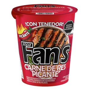 Sopa Instantanea Sabor Carne de Res Picante 85 Gr