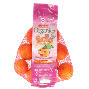 Mandarina Bella Organica 2lbs 1 Pz