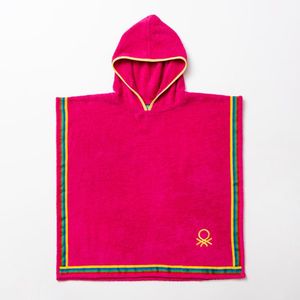 Poncho de Niño Rosa 65x65cm 100% Algodón 380 Gsm 1 Pz