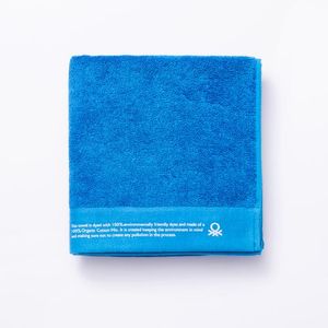 Toalla 50x90cm Azul Algodón Orgánico 450gsm 1 Pz