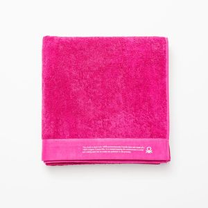 Toalla 70x140cm Fucsia Algodón Orgánico 450gsm 1 Pz