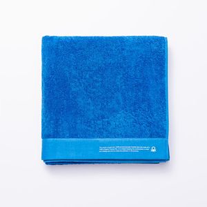 Toalla 90x150 Cm Benetton Azul Algodón Orgánico 1 Pz