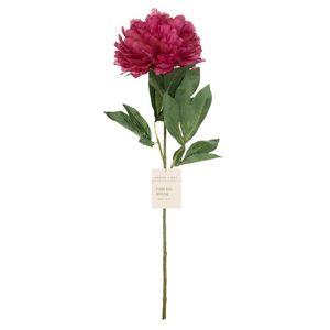 Paonia Rosa Artificial 1 Pz