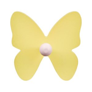 Gancho Mariposa Amarillo 10.5 Cms 1 Pz