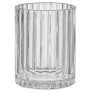 Vaso Vidrio Gris 20 Cms 1 Pz