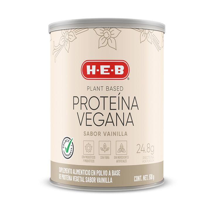 Heb Proteína Vegana Vainilla 510 Ml - H-E-B México