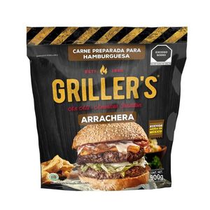 Carne Para Hamburgesa Arrachera Grillers 0.9 Gr