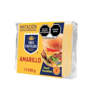 Queso Amarillo 8 Reb 136 Gr