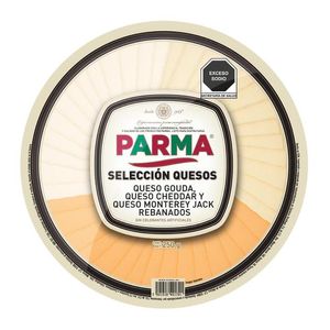 Selección de Quesos Gouda, Cheddar Y Monterey Ja 250 Pz