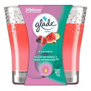 Glade Vela Aroma Moras + Sandia 96 Gr Heb Sandia 9 1 Pz