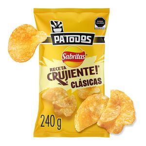 Papas Receta Crujiente Sal Pa Todos 240 Gr