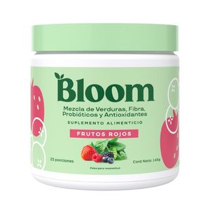 Bloom Suplemento Alimenticio Frutos Rojos 200 Gr