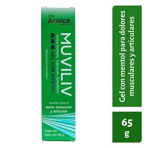 Muviliv Árnica Gel con Mentol 65 g