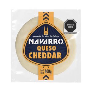 Queso Cheddar 400 Gr