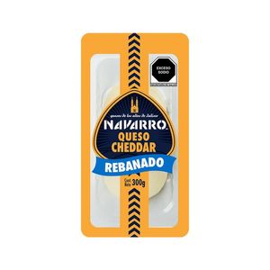 Queso Cheddar Rebanado 300 Gr