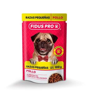 Fidus Pro Alimento Húmedo para Perro Pollo 100 g Smart Bites Alimento Seco para Perros Gold Care Adulto 4 kg