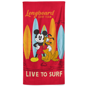 Toalla Mb Mickey Live To Surf 71 Cm X 140 1 Pz