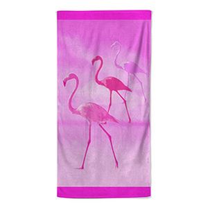 Toalla Playa Flamingos 75cm X152 1 Pz