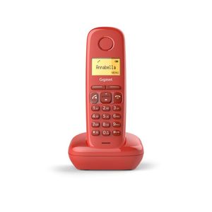 Telefono Inalambrico Rojo Mod A270 Rd 1 Pz