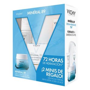 Crema Minéral 89 Agua Mineralizante + Protector So 1 Pz