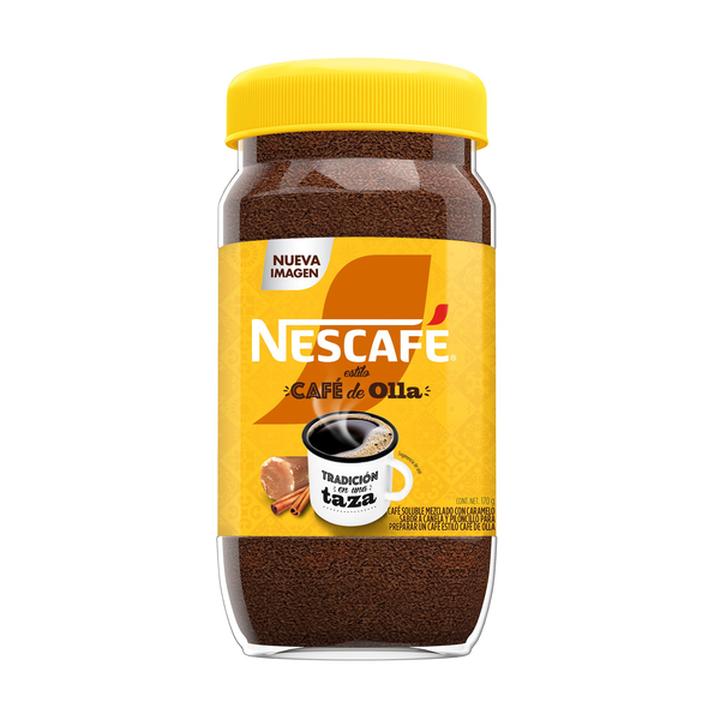 Café Soluble Nescafé Estilo Café de Olla Frasco 170 g HEB México