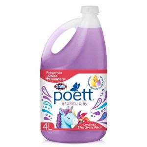 Poett Limpiador aromatizante espíritu play 4 L