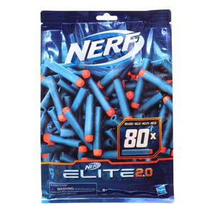 Refill 80 Dardos Nerf Elite 2.0 1 Pz