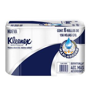 Kleenex Servitoallas Maxi Absorb Kleenex Servito 6 Pz