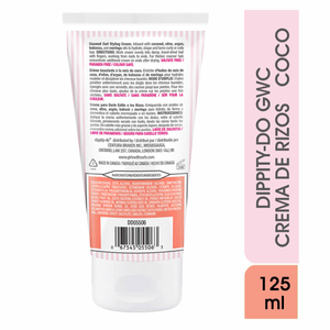 Dippity Do Gwc Crema de Rizos Coco 125 Ml 125 Ml