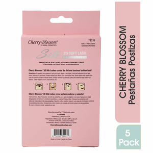 Pestañas Postizas Cherry Blossom 5 Pack Pestañas 5 Pz