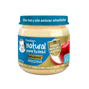 Gerber Papilla Manzana Adicionado con Vitamina C 113 g Gerber Papilla Manzana Adicionado con Vitamina C  113 Gr