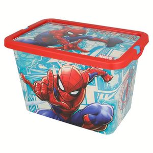 Caja Organizadora 7 L Spiderman Comic Book 1 Pz