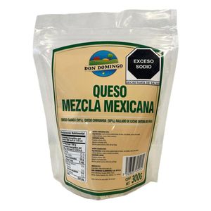 Queso Rallado Mezcla Mexicana 300 Gr