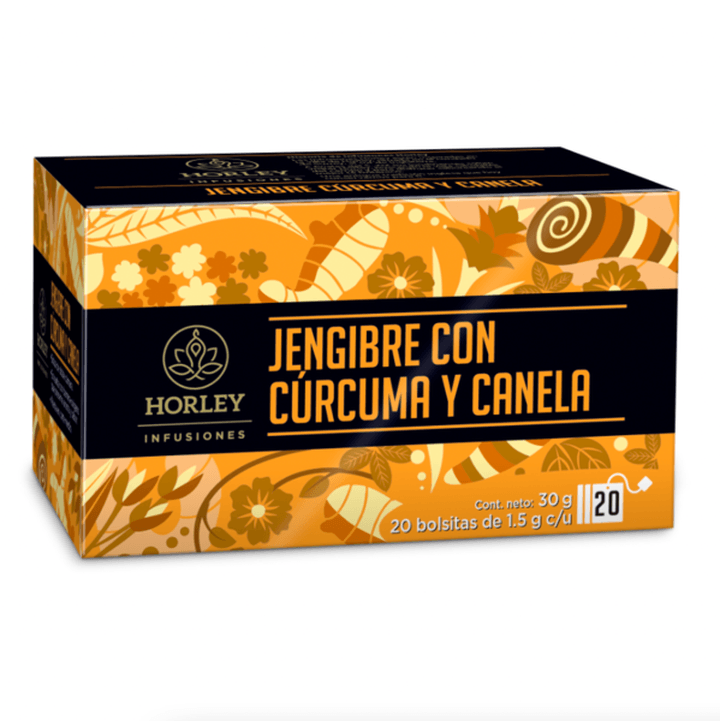 Horley Infusion Jengibre Con Curcuma Y Canela 20s - H-E-B México